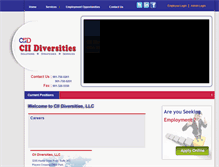 Tablet Screenshot of ciidiversities.com